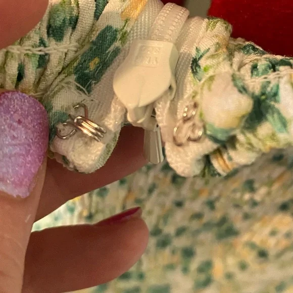 Size 16 ForeverNew Curve square neck puff sleeves dress in pistachio dit… - Picture 11 of 12